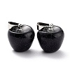 Synthetic Blue Goldstone Pendants G-Z022-01I-2