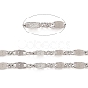 Tarnish Resistant 304 Stainless Steel Link Chains CHS-K016-04P-4