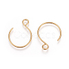 Ion Plating(IP) 304 Stainless Steel Earring Hooks STAS-L216-02B-G-1