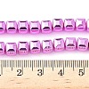 Electroplated Synthetic Non-magnetic Hematite Beads Strands G-A263-H01-01E-4