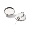 Non-Tarnish 304 Stainless Steel Brooch Base Settings FIND-D035-04C-P-2