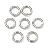 Tarnish Resistant 304 Stainless Steel Open Jump Rings STAS-E067-09-8mm-1