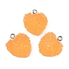 Resin Pendants FIND-U031-11B-P-1