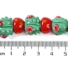 Handmade Lampwork Beads Strands LAMP-P066-02-4
