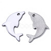 201 Stainless Steel Enamel Pendants STAS-N088-16L-2