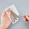Transparent Acrylic Paint Palette AJEW-FG0001-17-7