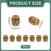 150Pcs Tibetan Style Alloy European Beads FIND-ME0002-93-2