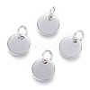 Non-Tarnish 304 Stainless Steel Charms EJEW-L238-03B-P-1