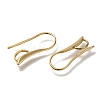 Brass Earring Hooks KK-H502-12G-2