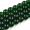 Transparent Glass Beads Strands GLAA-T032-T8mm-22-1