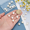 20Pcs Natural Cultured Freshwater Pearl Rice Pendants PEAR-ME0001-05-3