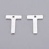 201 Stainless Steel Charms STAS-L232-007T-2