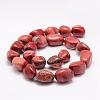 Natural Red Jasper Bead Strands G-K153-D29-2