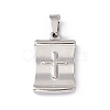 Non-Tarnish 304 Stainless Steel Pendants STAS-H171-03P-2