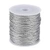 1mm Jewelry Braided Thread Metallic Threads MCOR-S002-02-1