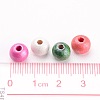Round Natural Wood Beads WOOD-Q017-8mm-M-LF-4