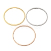 3Pcs 304 Stainless Steel Polishing Plain Bangles Kit BJEW-G695-02C-1