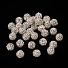 Pave Disco Ball Beads RB-Q195-8mm-001-2