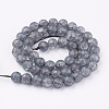 Synthetic Crackle Quartz Bead Strands X-CCG-K002-8mm-08-2