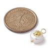 Natural Pearl Pendants PALLOY-JF02200-04-3