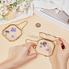 Alloy & Glass Locket Pendants FIND-WH0173-073A-3