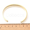 304 Stainless Steel Blank Cuff Bangles BJEW-E361-11G-4