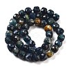 Natural Tiger Eye Dyed Beads Strands LS-G-H028-A01-03-3