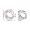 Transparent Acrylic Linking Rings PACR-R246-053-4