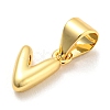 Brass Charms KK-Z027-14G-V-2