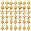 60Pcs 3 Styles Ocean Theme Alloy Pendants FIND-SC0012-44-1