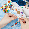 113Pcs Dyed Synthetic Turquoise Beads G-FH0002-60-3