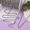 Tarnish Resistant 304 Stainless Steel Lumachina Chains CHS-R009-14-5