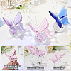 1Pc Glass Crytsal Butterfly Display Decorations LAMP-CN0001-01C-6