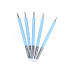 Silicone Double Head Nail Art Dotting Tools AJEW-L072-54A-2
