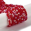 Imitation Jade Glass Beads Strands EGLA-A034-T2mm-MB07-1
