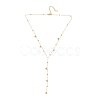 304 Stainless Steel Pendant Necklaces NJEW-K118-19G-2