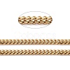 304 Stainless Steel Cuban Link Chain STAS-B019-02D-G-2