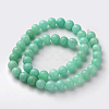Natural & Dyed White Jade Beads Strands GSR055-3