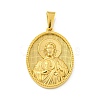 Ion Plating(IP) 304 Stainless Steel Pendants STAS-R231-18G-12-1