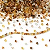 500Pcs Cube Glass Beads GLAA-YWC0005-01F-1