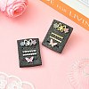 8Pcs Alloy Rhinestone Watch Band Rings FIND-CJ0005-40-5