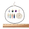 DIY Gemstone Necklace Making Kit DIY-FS0003-58-6