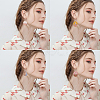 6 Pairs DIY Dangle Earring Making Kits DIY-SC0007-05-6