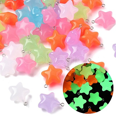 Luminous Resin Pendants RESI-Z038-01P-03-1