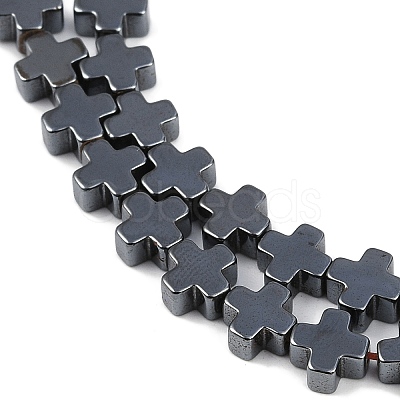Synthetic Non-magnetic Hematite Beads Strands G-J211-A01-03-1