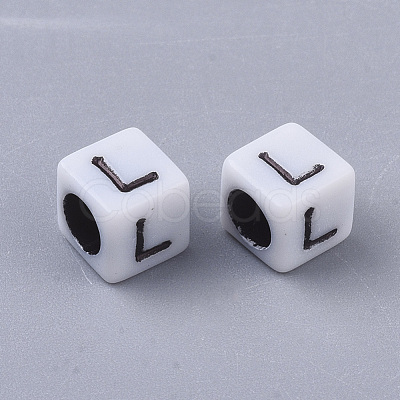 Opaque Acrylic Beads MACR-S299-054C-1