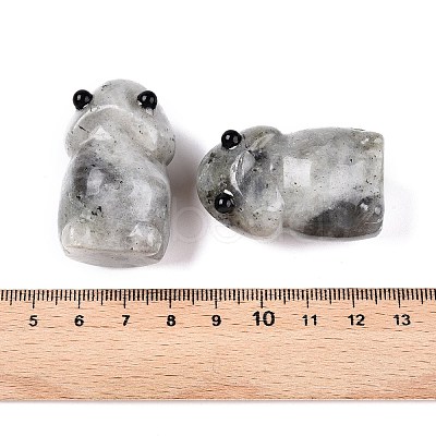 Natural Larvikite Monster Figurines DJEW-N003-01G-1