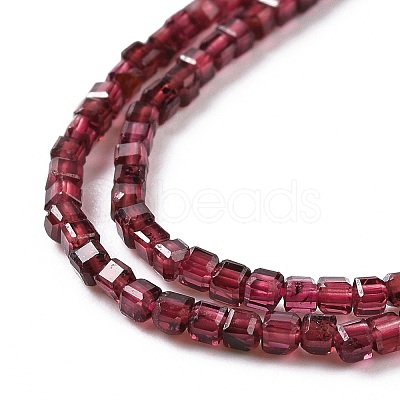 Natural Garnet Beads Strands G-P457-B01-22-A-1