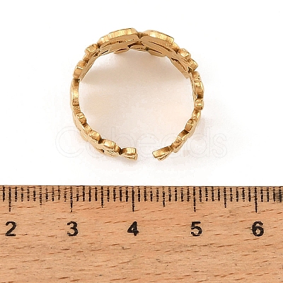 Brass Cuff Open Rings KK-CBA8D1E-03C-G-1