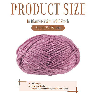 Light Acrylic Fiber Yarn OCOR-TADJ0001-01H-1